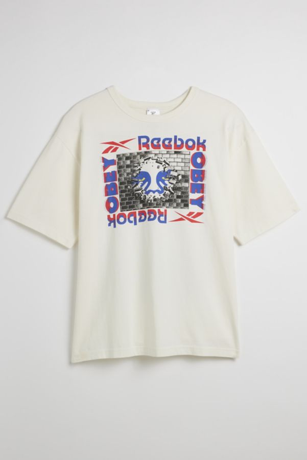 Slide View: 1: T-shirt graphique Reebok X OBEY Breakthrough