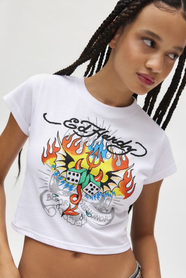 Slide View: 3: T-shirt pour bébé Ed Hardy avec graphique de dés