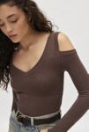 Thumbnail View 1: Silence + Noise Jasmine Cold Shoulder Sweater