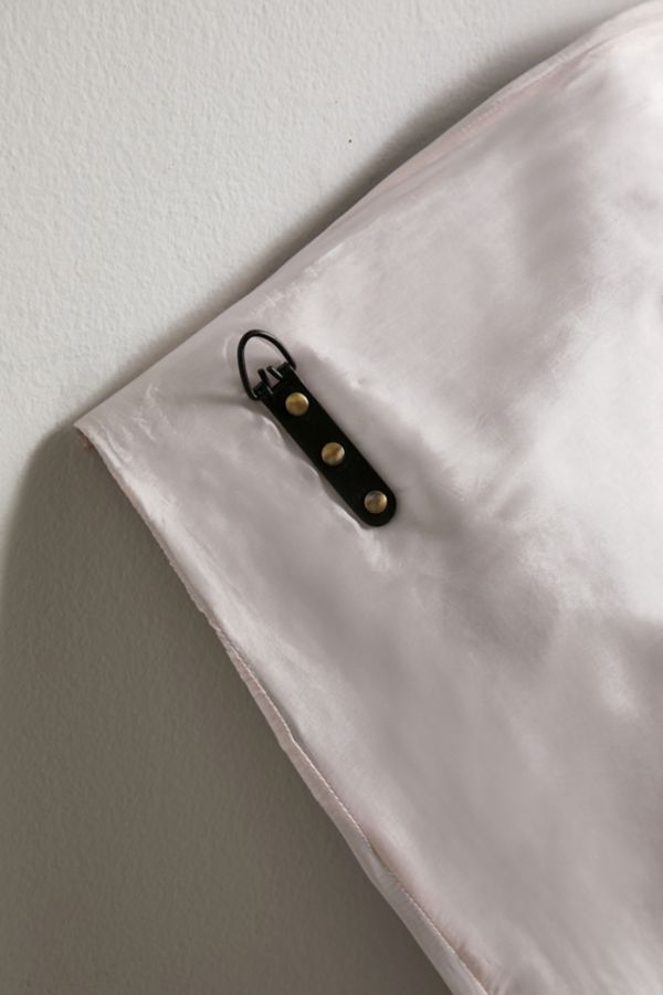 Slide View: 5: Bow Upholstered Floating Headboard