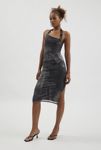 Thumbnail View 1: Silence + Noise Brax Buckle Halter Midi Dress