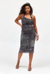 Thumbnail View 4: Silence + Noise Brax Buckle Halter Midi Dress