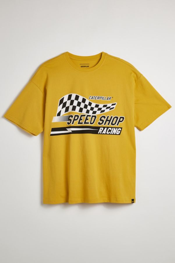 Slide View: 1: T-shirt Graphique CAT Speed Shop