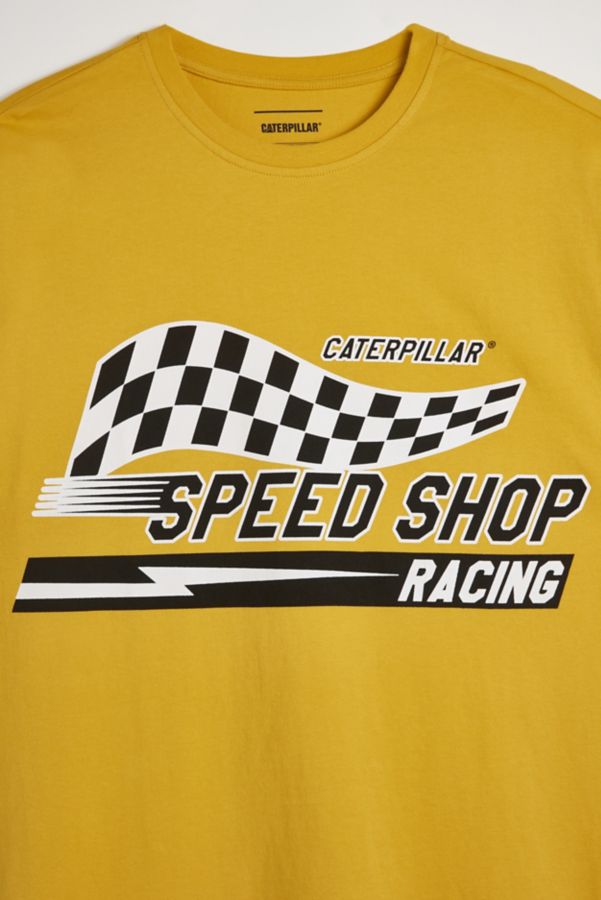 Slide View: 2: T-shirt Graphique CAT Speed Shop