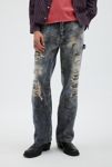 Thumbnail View 1: GUESS ORIGINALS Printed Mending Carpenter Jean