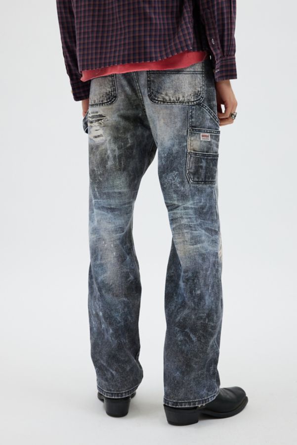 Slide View: 3: GUESS ORIGINALS Printed Mending Carpenter Jean