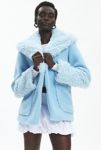 Thumbnail View 2: Kimchi Blue Amelia Faux Fur Trimmed Fleece Coat