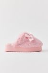 Thumbnail View 3: UO Bow Faux Fur Platform Slipper