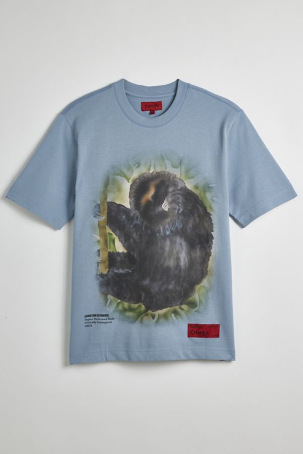 Slide View: 1: T-shirt CHNGE UO Exclusif Faune en Voie de Disparition