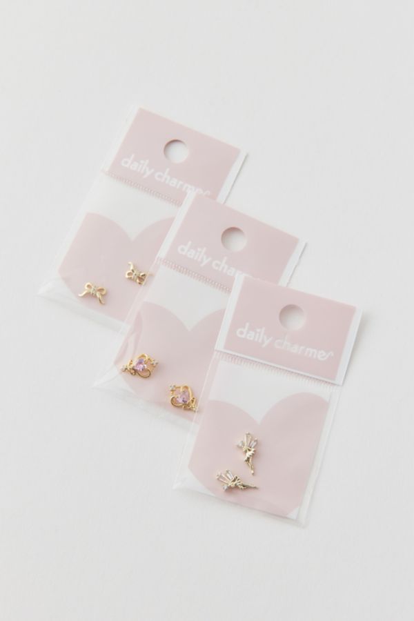 Slide View: 1: Daily Charme 3D Nail Charm Set