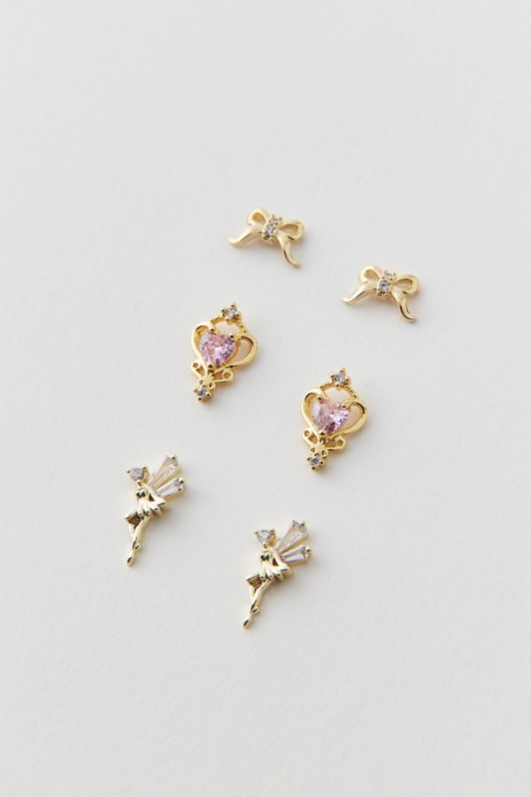 Slide View: 2: Daily Charme 3D Nail Charm Set