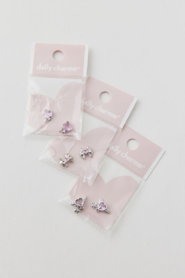 Slide View: 1: Daily Charme 3D Nail Charm Set