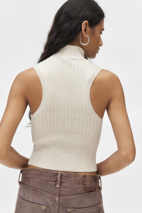 Slide View: 4: Silence + Noise Aniston Turtleneck Sweater Tank Top