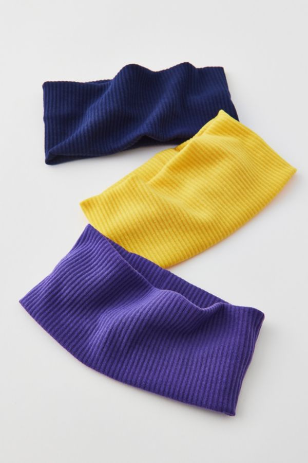 Slide View: 1: Ribbed Soft Headband