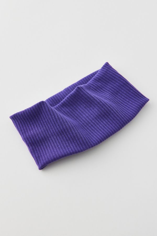 Slide View: 2: Ribbed Soft Headband