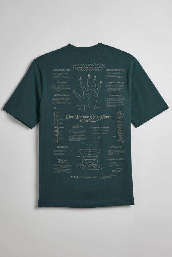 Slide View: 2: T-shirt graphique interconnecté CHNGE