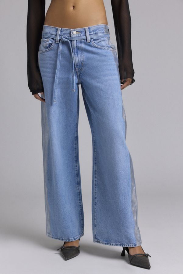 Slide View: 3: Levi's® XL Straight Tie Waist Jean