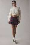 Thumbnail View 1: Tommy Jeans Plaid Pleated Mini Skirt