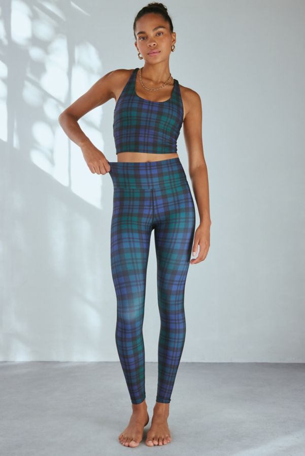 Slide View: 1: Beach Riot Piper Plaid Legging