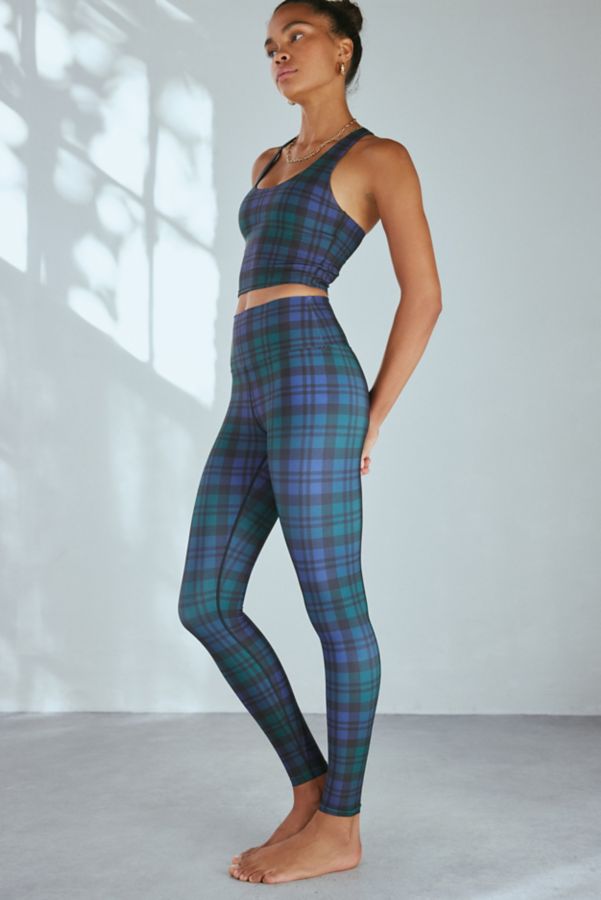 Slide View: 3: Beach Riot Piper Plaid Legging