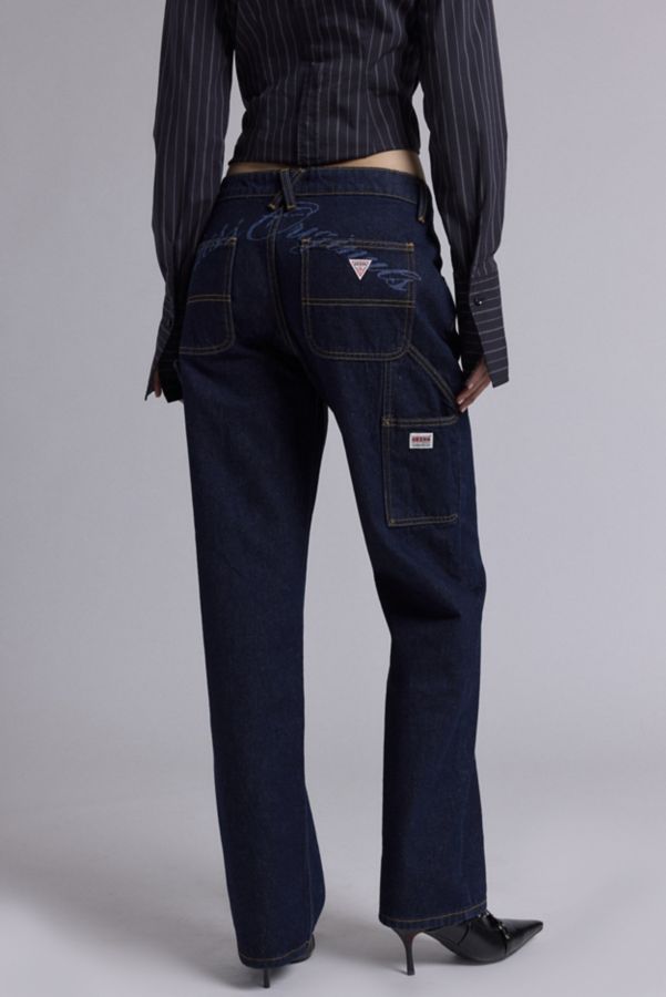 Slide View: 2: GUESS ORIGINALS Carpenter Straight Leg Jean