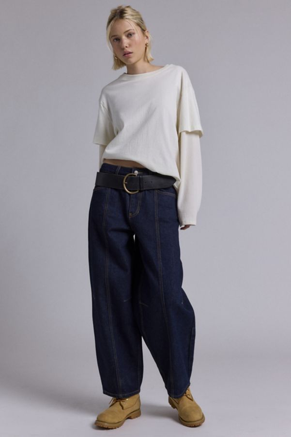 Slide View: 1: GUESS ORIGINALS Tapered Baggy Jean