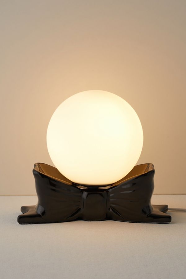 Slide View: 4: Bow Globe Table Lamp