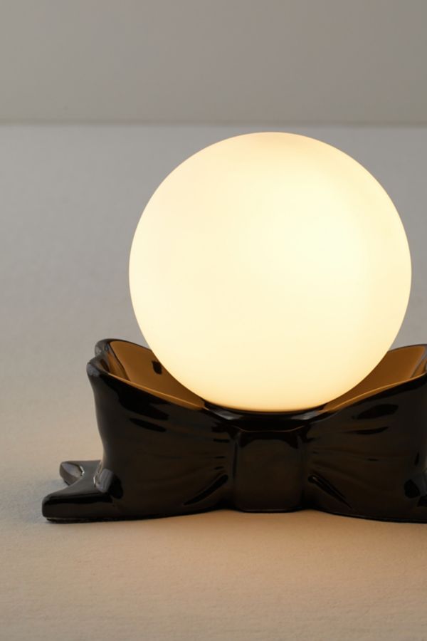 Slide View: 5: Bow Globe Table Lamp