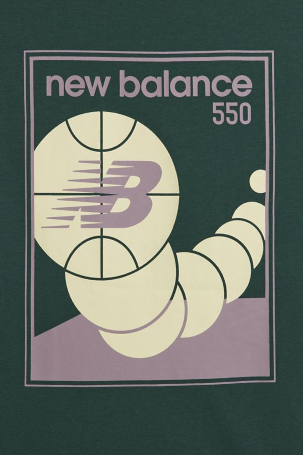 Slide View: 2: New Balance 550 Graphic Tee