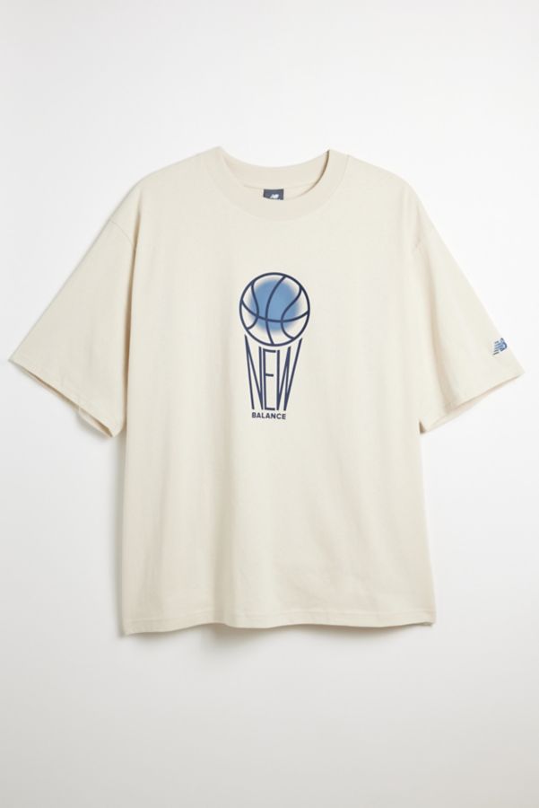 Slide View: 1: New Balance Hoops Graphic Tee