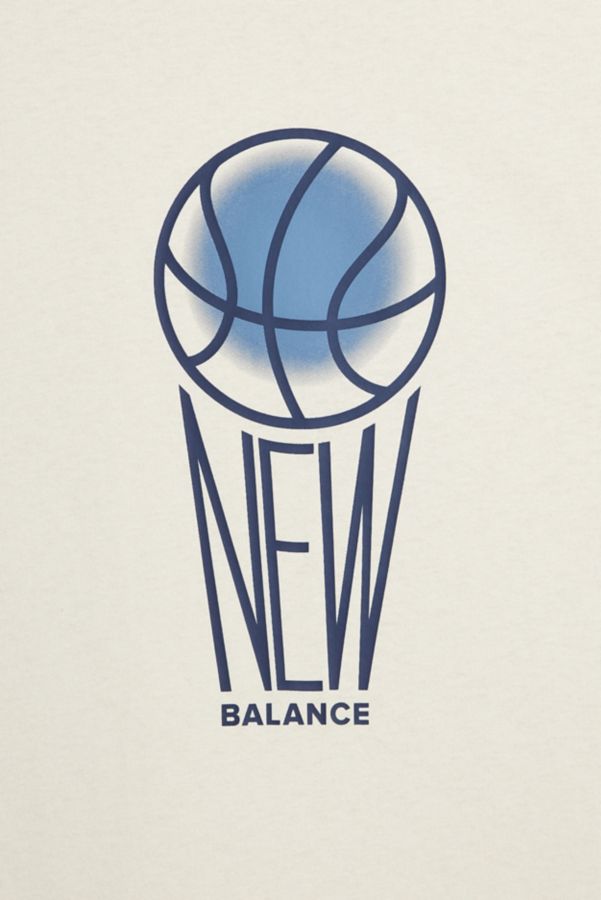 Slide View: 2: New Balance Hoops Graphic Tee