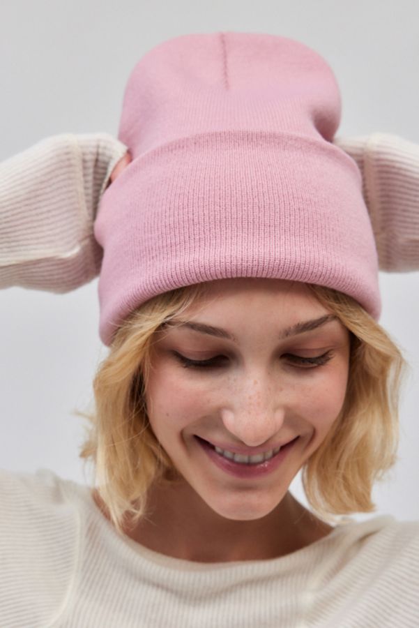 Slide View: 1: UO Jessie Essential Ribbed Beanie