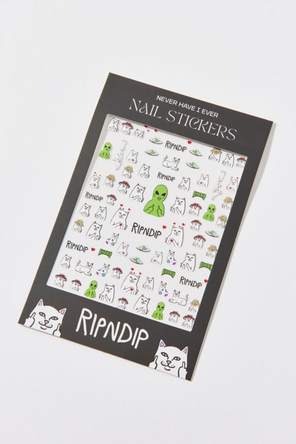 Slide View: 2: Never Have I Ever Nail Sticker Set