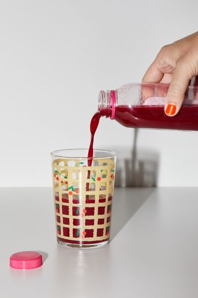 Verre à Jus à Carreaux