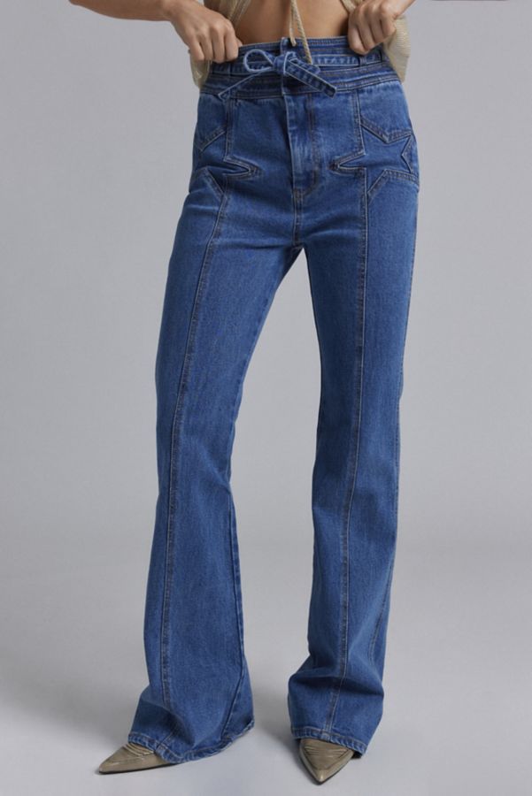 Slide View: 2: Stoned Immaculate Super Star Bell Bottom Jean