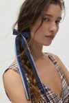 Thumbnail View 1: Barrette à Cheveux en Denim Deux Tons