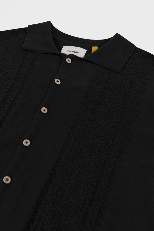 Slide View: 2: The Critical Slide Society Trader Knit Short Sleeve Shirt