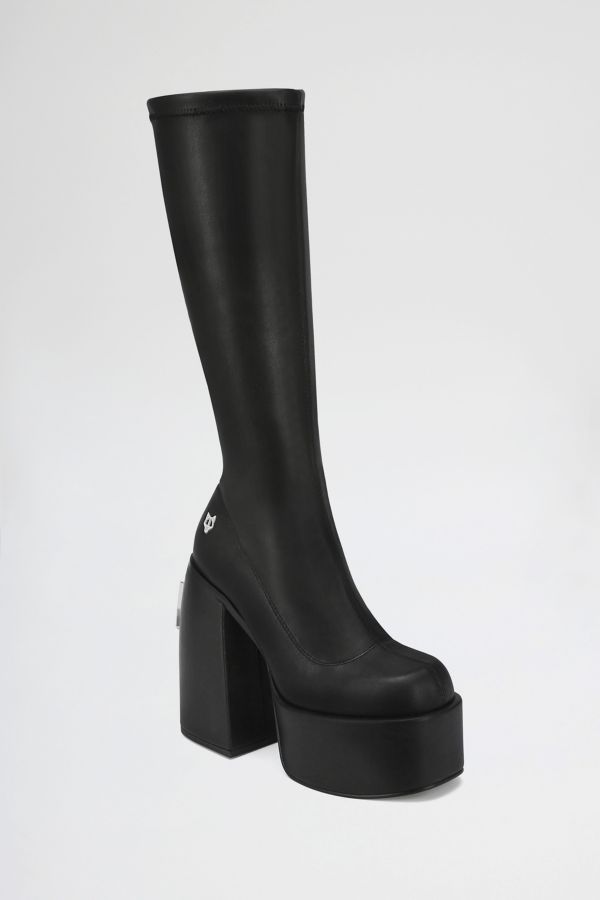 Slide View: 2: Naked Wolfe Spice Knee High Platform Boot