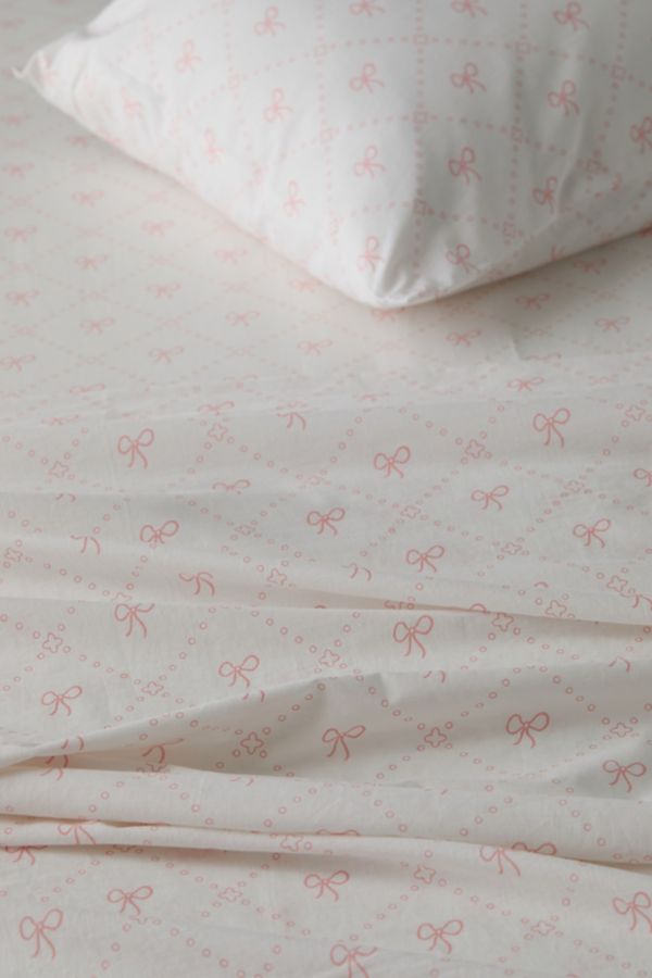 Slide View: 2: Eloise Bow Core Sheet Set