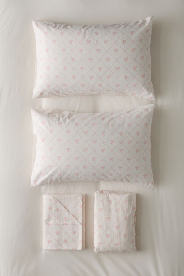 Slide View: 3: Eloise Bow Core Sheet Set