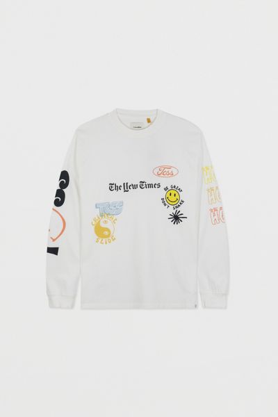 The Critical Slide Society Mixed Up Graphic Long Sleeve Tee