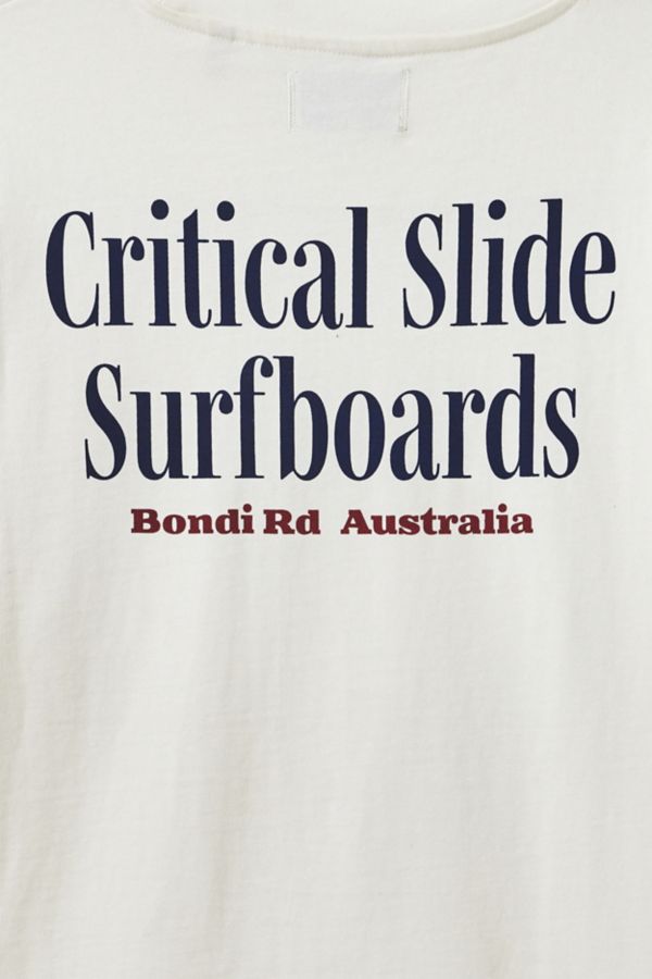 Slide View: 3: Le T-shirt à Manches Longues Graphique Offset The Critical Slide Society