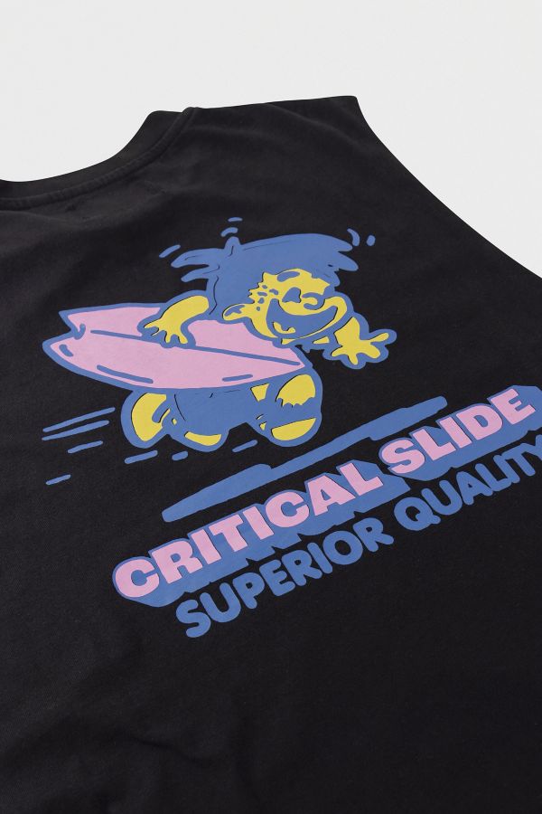 Slide View: 4: The Critical Slide Society Grom Graphic Sleeveless Muscle Tee