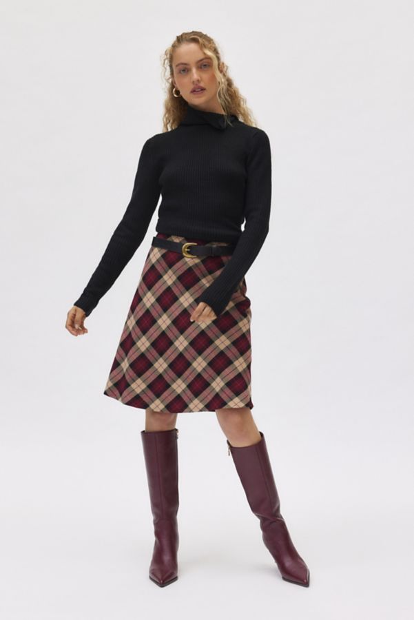 Slide View: 2: BDG Grayson Buttoned Turtleneck Sweater