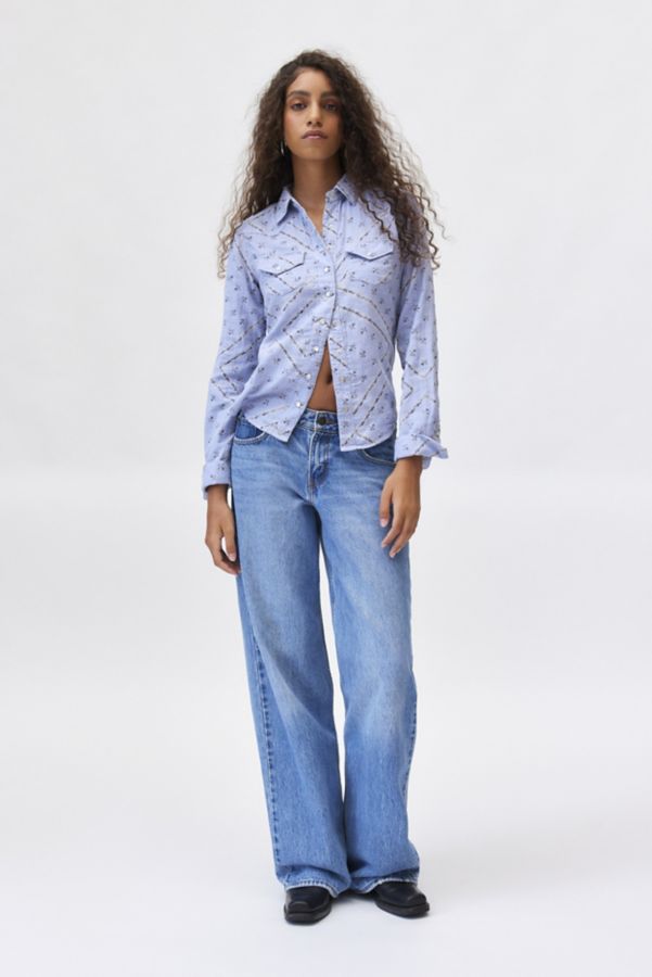 Slide View: 4: BDG Ariella Printed Western Shirt