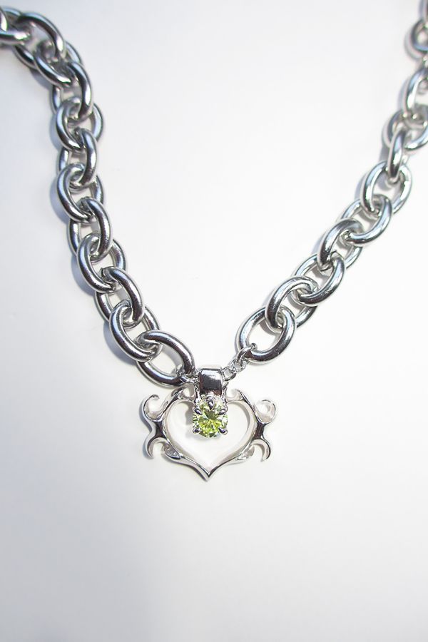 Slide View: 1: RIMOR The Selma Heart Chain Choker