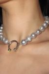 Thumbnail View 1: RIMOR The Pierced XL Grey Pearl Choker