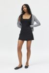 Thumbnail View 1: Motel Irinel Bow Back Black Mini Dress