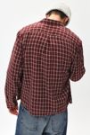 Thumbnail View 3: GUESS ORIGINALS Micro Plaid Long Sleeve Shirt