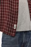 Thumbnail View 4: GUESS ORIGINALS Micro Plaid Long Sleeve Shirt